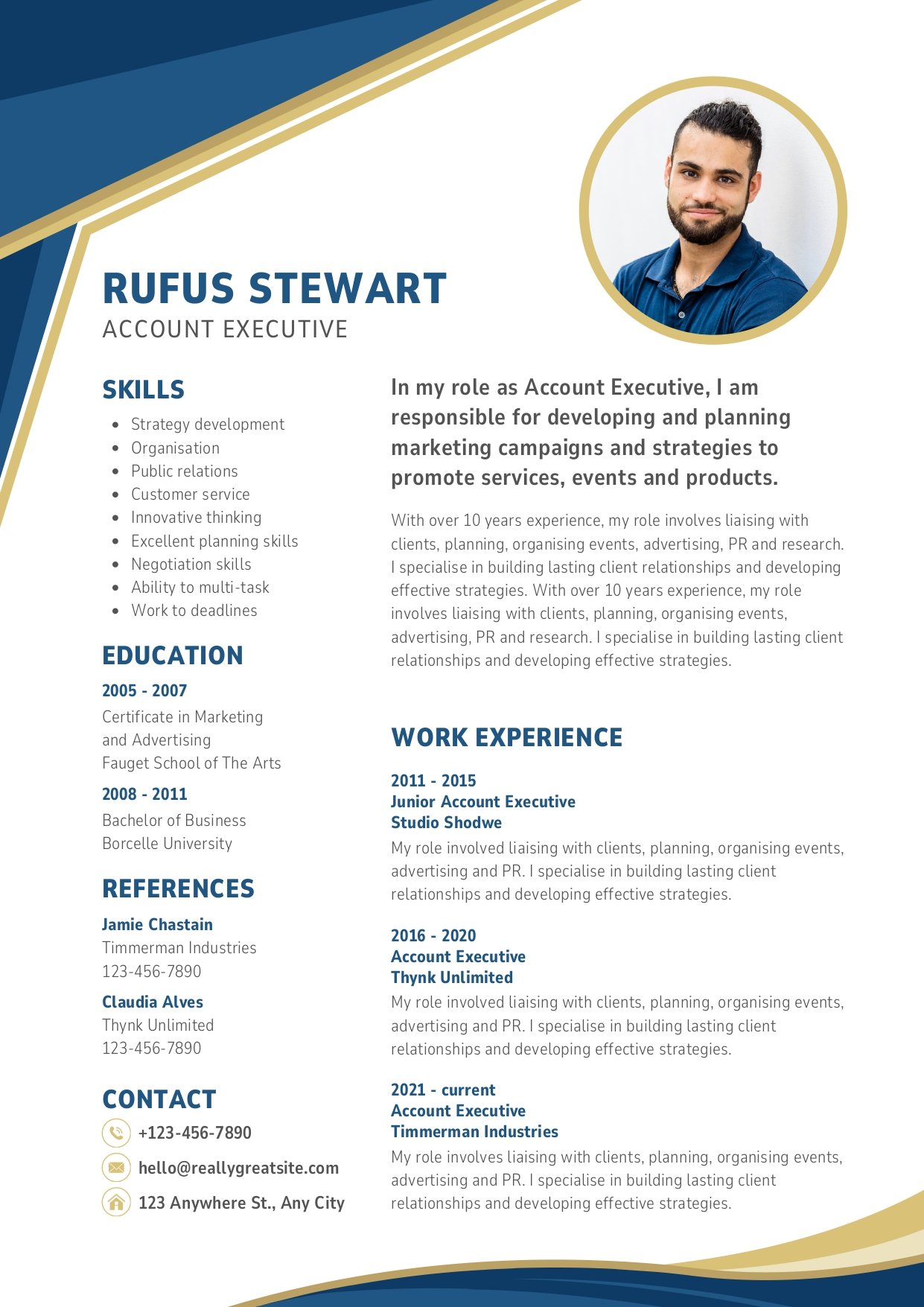 CV Template 5